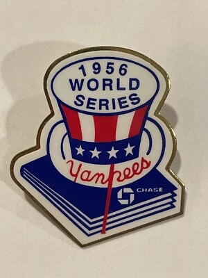 New York Yankee 1956 World Series Pin Brooklyn Dodgers Lapel Collectable Chase - Image 1 of 2