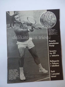 TENNIS MATCH BALL rivista 1973 nr 17 Paolo Bertolucci vintage - Foto 1 di 1