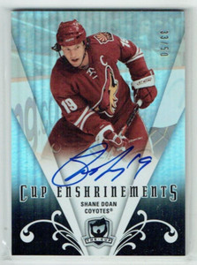 07-08 UD Upper Deck The Cup Enshrinements  Shane Doan  /50  Auto
