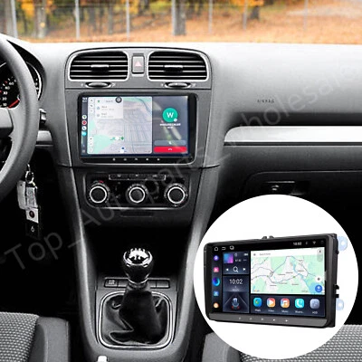 9" for VW Golf MK5 MK6 EOS Vento Android Auto Wireless Carplay Car Radio GPS Nav Foto 1 de 4