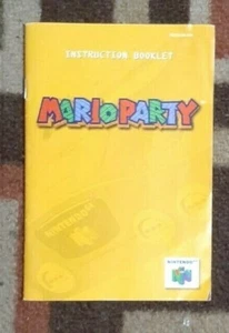 NUR Anleitung Mario Party Nintendo 64 NUR Anleitung  - Bild 1 von 2