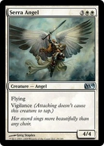 4 * Ange de serra - 4 * Serra angel - Bords noirs - Magic Mtg - Bild 1 von 1