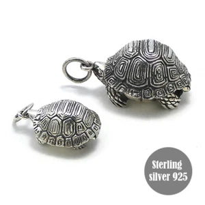 Anhänger Medaillon Box Schildkröten Schildkröten massiv Sterlingsilber 925 groß/klein Größe - Bild 1 von 21