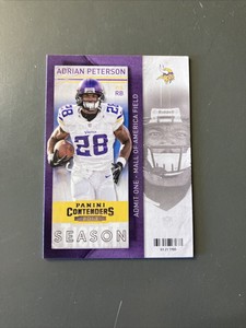 2013 Panini Contenders - #100 Adrian Peterson