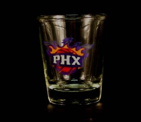 Phoenix Suns NBA Round Shot Glass Cover