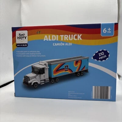 Aldi Grocery Truck Toy Model 212 Pieces Compatible with/ Brick Toy Brands New - Image 1 of 2