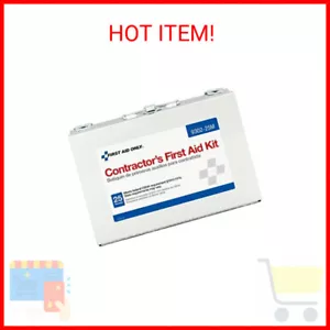 First Aid Only 9302-25M 25-Person Contractor's First Aid Kit for Home Renovation - Picture 1 of 2