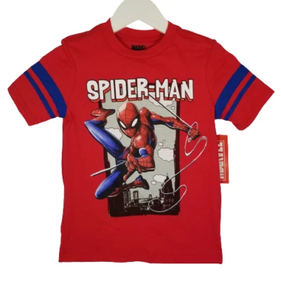 Marvel Boys Youth Red Spider-Man Graphic T-Shirt NWT Multiple Sizes - Image 1 of 3