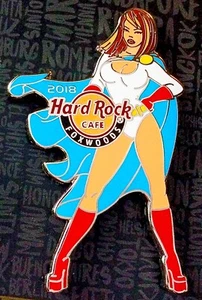 2018 Hard Rock Cafe Foxwoods Comic con Sexy Girl Superhero Pin Le - Imagen 1 de 1