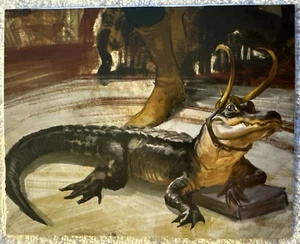 Litografía Loki Disney Movie Club Marvel Alligator MCU - Imagen 1 de 1