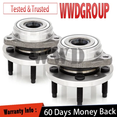 2x 513156 Front Wheel Hub Bearing Assembly For 1999-2003 Ford Windstar New Pair Foto 1 de 4