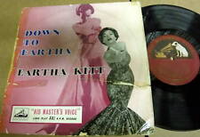 EARTHA KITT Down to Eartha 10" LP His Master's Voice