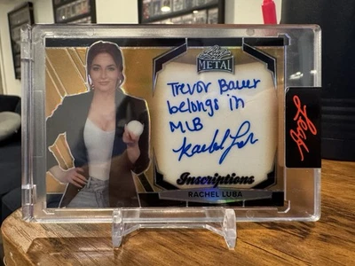 2025 Women Of Sport Rachel Luba на карточке с автографом /100 «Тревор Бауэр принадлежит MLB» - Изображение 1 из 2