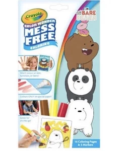 Crayola Color Wonder Marcatori da Colorare Senza Mess Noi Orsi Nudi - Foto 1 di 1