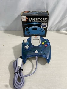 Sega Dreamcast OEM Blue Controller With Box - Picture 1 of 18