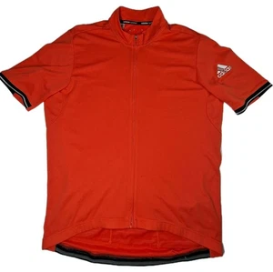 Camiseta deportiva de ciclismo Adidas Climachill Supernova para hombre M naranja reflectante bolsillos con cremallera - Imagen 1 de 17