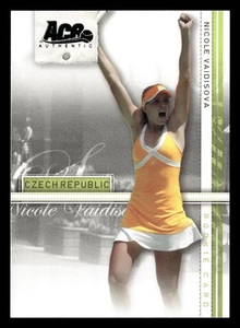 Nicole Vaidisova 2007 Ace Authentic Straight Sets #23 TENNIS *120 - Picture 1 of 2