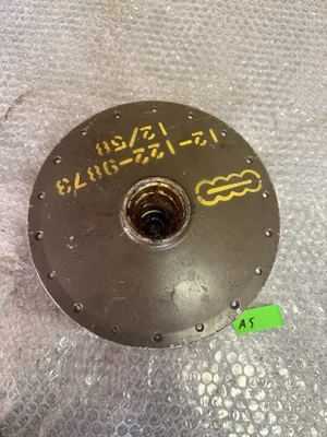 DKW RT175 VS Bremstrommel Bundeswehr BW 12-122-9873 original 12/58 - Bild 1 von 2