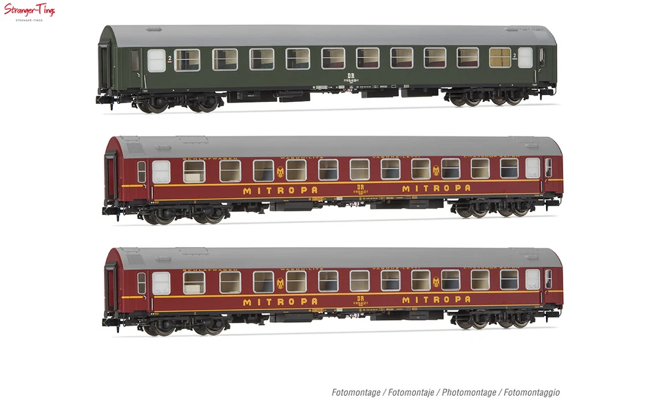 Arnold DR OSShD Type B Spree-Alpen-Express Coach Set (3) IV N Scale - Image 1 of 1