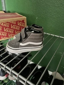 Vans- Authentic Shoes Toddler Sizes 4- C Atwood V Charcoal - Picture 1 of 3