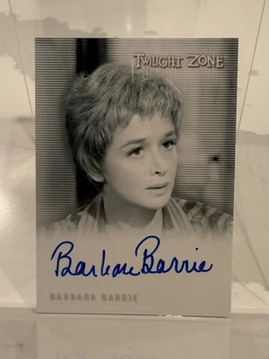 Twilight Zone Autograph Card A-157  Barbara Barrie as Myra Russell - Image 1 of 4