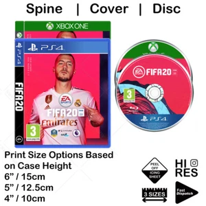 Fifa 20 Cake Topper Edible Icing XBOX or PS4 Case with Disc on Edible Icing - Picture 1 of 3
