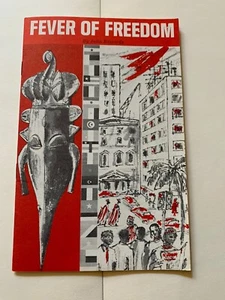 AFRICA Vintage 1962 Fever of Freedom by Julia Edwards Western Electric Booklet - Foto 1 di 5