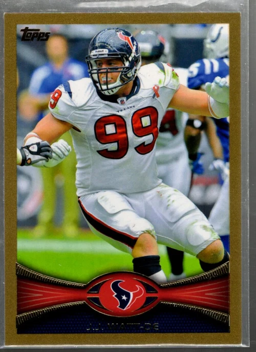 A1481- 2012 Topps Gold #235 J.J. Watt /2012 - NM-MT - Image 1 of 2
