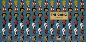 BLEXBOLEX THE GANG VIGNETTE+JAQUETTE PROJET LIVRE / PORTFOLIO 2002 - Picture 1 of 2