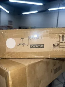 IKEA ÖRFJÄLL Chair Frame Swivel White 304.342.66 New In Sealed Box - Picture 1 of 11