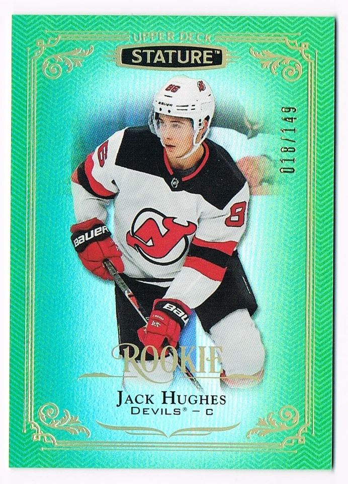 2019-20 Upper Deck Stature Green Parallel Base & Rookies Pick From List #/149 - Image 1 of 1