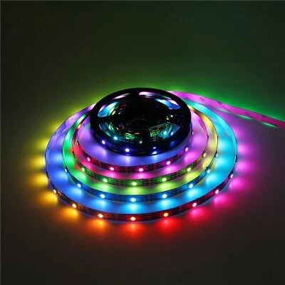 Mextronic WS2812B RGB Stripe Pixel streifen integriertem WS2811 controller 500CM - Bild 1 von 3