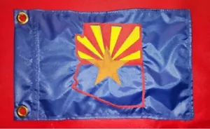 Custom Arizona Silhouette COLOR Bandera de Seguridad ATV UTV Lado X Side Jeep UTV - Imagen 1 de 4