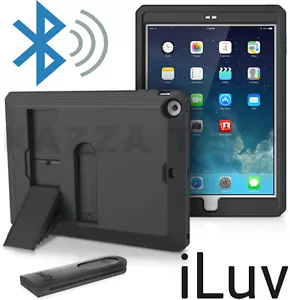 iLuv Selfie Wireless Bluetooth Camera Remote Stick Cover Case for Apple iPad Air - Picture 1 of 5