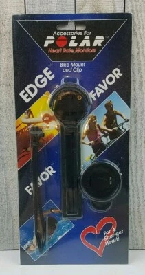 Polar Bike Mount and Clip for Polar Heart Rate Monitors - NEW Sealed - Image 1 of 2