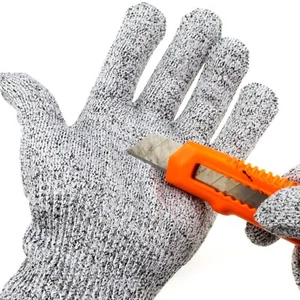 Cut Resistant Safety Work Gloves EN388 Level 5 Washable MEDIUM/LARGE/XL - Picture 1 of 5