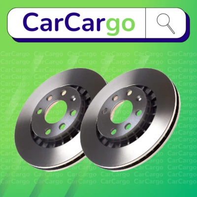 Premium Vented Front Brake Discs Pair Opel Kadett 2.0i 1986-1993 256 mm - Image 1 of 4