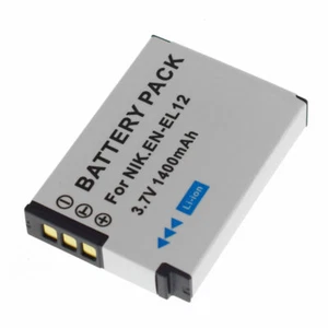 Batteria EN-EL12 per Nikon Coolpix S9500 S9600 S9700 S9700s S9900 S9900s W300 S31 - Foto 1 di 6