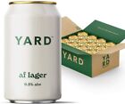 Yard Unfiltered Lager Hallertau Hop Alcohol Free Special Craft Beer 12X330ml