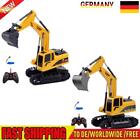 1/24 RC Construction Toys 2.4GHz Remote Control Digger Excavator with LED Sound