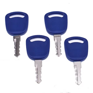 4X Ignition Keys 14601 For Ford New Holland T5030 T5040 T5050 T5060 T5070 T7030 - Picture 1 of 4