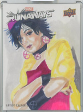 2020 Upper Deck Marvel’s Runaways Jubilee by Marcia Dye Sketch Card 1/1