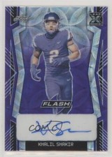 2022 Leaf Flash Purple Kaleidoscope 2/15 Khalil Shakir #BA-KS1 Rookie Auto RC