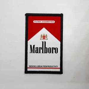 Marlboro Pack Art Meme Morale Patch Tactical 2x3 patch - Picture 1 of 3