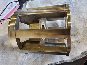 FISHER 35A6691X062 Seat Ring Retainer With Bushing Assembly EZ Valve Size 4 - Picture 1 of 8