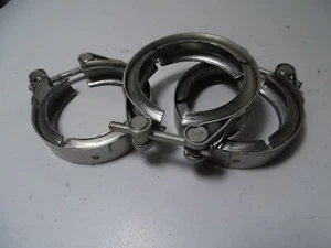 3x Abrazadera Abrazadera de escape Abrazadera de conexión 04L253725 75mmx20✅ORIGINAL®VW - Imagen 1 de 5