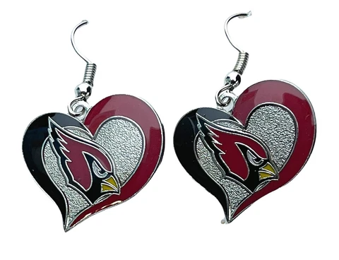 NFL Licensed Arizona Cardinals Dangle Earrings RAM F6D12B Cover