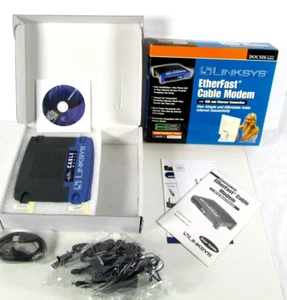 Linksys EtherFast Cable Modem with USB & Ethernet Connections (BEFCMU10 ver. 2) - Picture 1 of 6