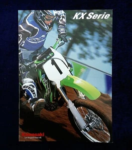 Kawasaki KX 500. KX 250, KX 125, KX85-II, KX 65 Prospekt 2000 8 Seiten  - Picture 1 of 3