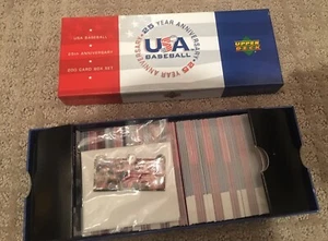2004 UD Team USA Baseball 25th Anniversary Signature Set 172 Autographs X2 Left - Picture 1 of 9